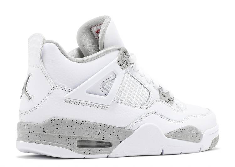 Air Jordan 4 Retro Gs 'White Oreo' - Dj4699-100 - Size 7Y - Big Kids