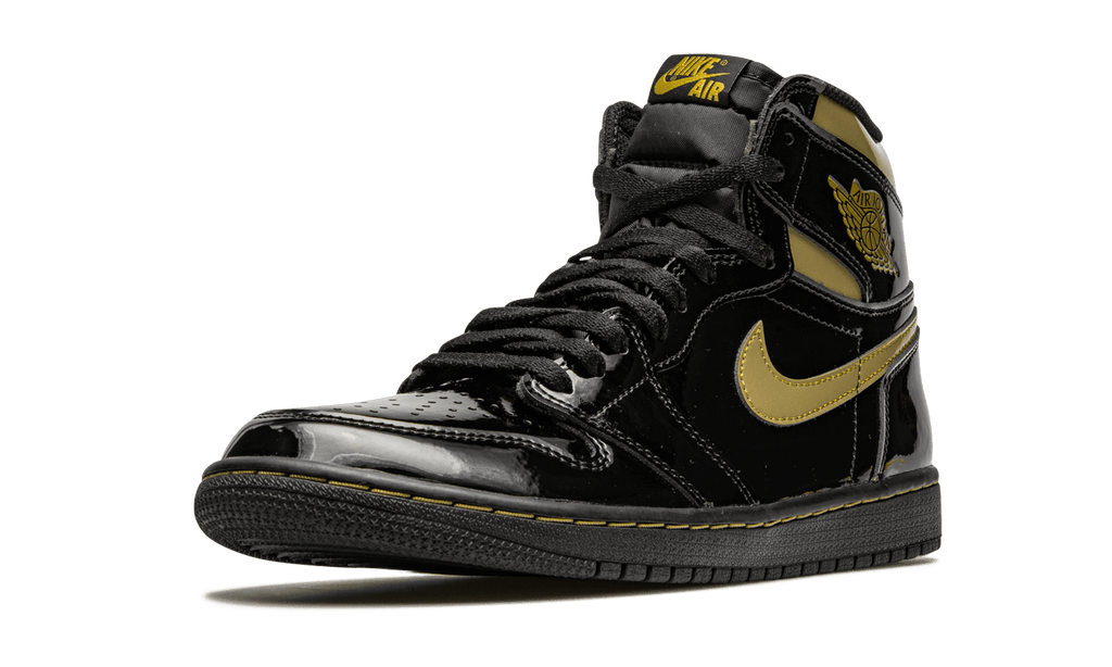 Jordan MENS Air Jordan 1 Retro High OG "Black Metallic Gold" 555088 032 from Stadium Goods