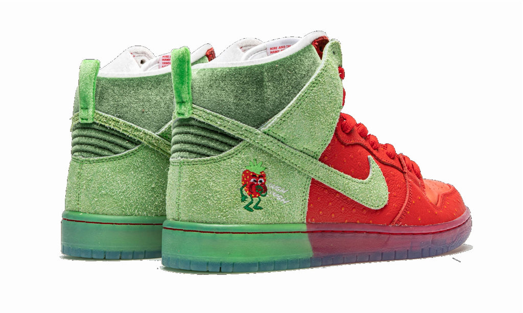 NIKE MENS SB Dunk High "Strawberry Cough" CW7093 600 from Stadium Goods