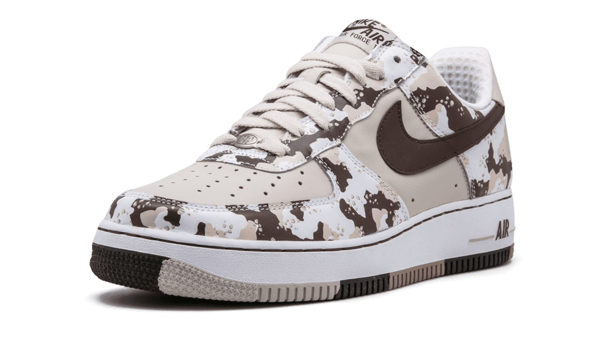 NIKE MENS Air Force 1 Premium "Desert Chip Camo" 313641 221 313641 221 from Stadium Goods