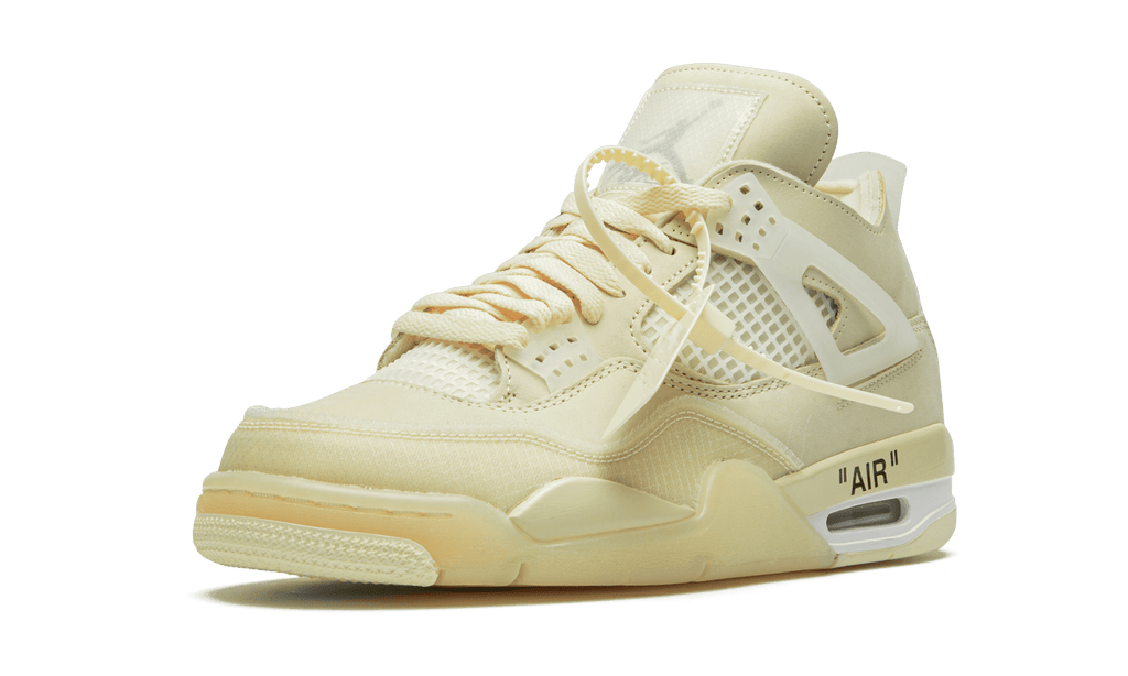 JORDAN WOMENS Air Jordan 4 Retro SP Womens "Off-White - Sail" CV9388 100 CV9388 100 from Stadium Goods