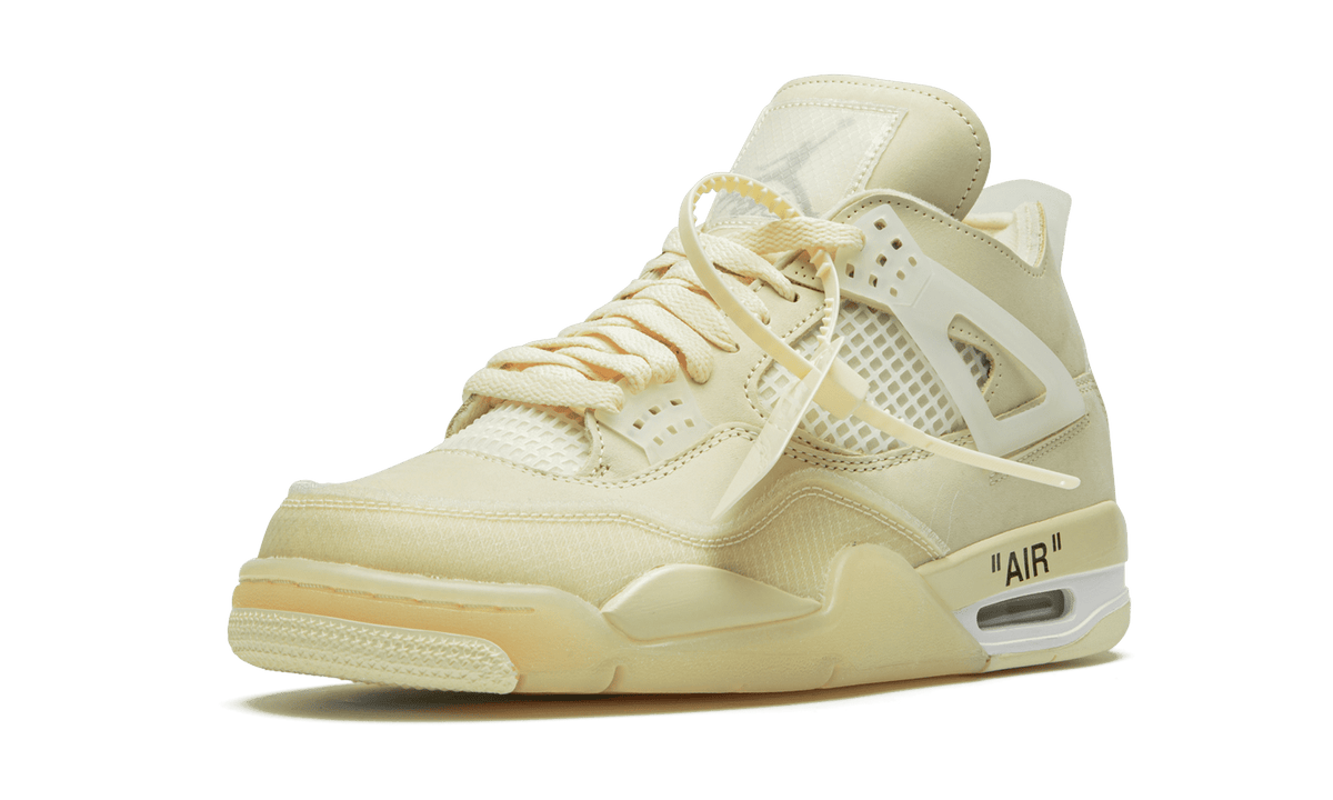 JORDAN WOMENS Air Jordan 4 Retro SP Womens "Off-White - Sail" CV9388 100 CV9388 100 from Stadium Goods