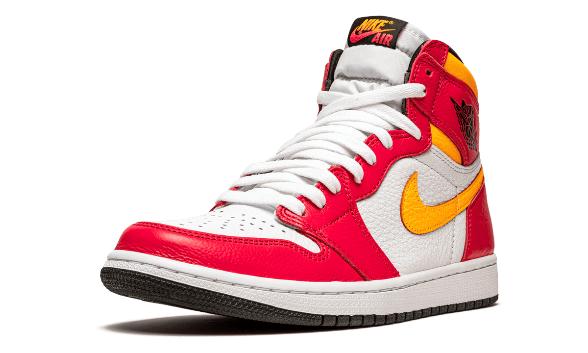 Jordan MENS Air Jordan 1 High OG "Light Fusion Red" 555088 603 from Stadium Goods