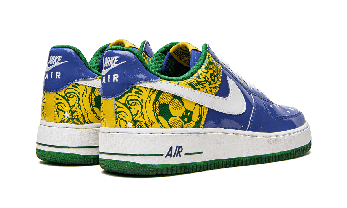 NIKE MENS Air Force 1 PRM "Ronaldinho" 313983 411 313983 411 from Stadium Goods