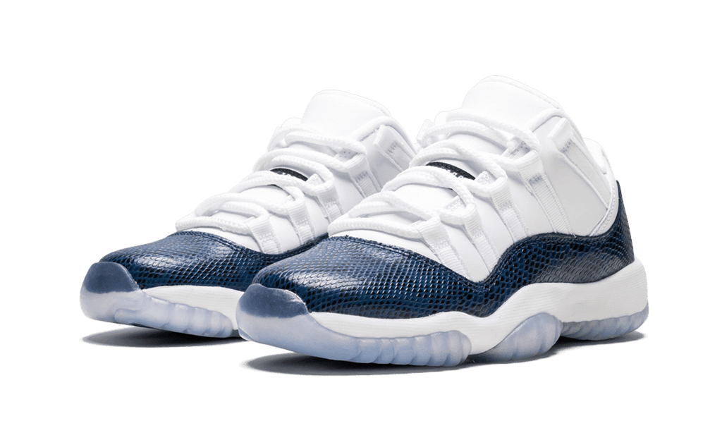 JORDAN GRADE SCHOOL Air Jordan 11 Retro Low LE GS "Blue Snakeskin" CD6847 102 CD6847 102 from Stadium Goods