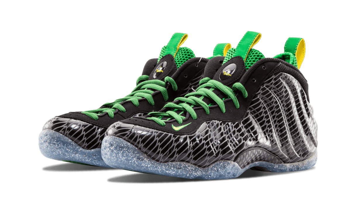 NIKE MENS Air Foamposite One PRM UO QS "Oregon Ducks" 652110 001 652110 001 from Stadium Goods