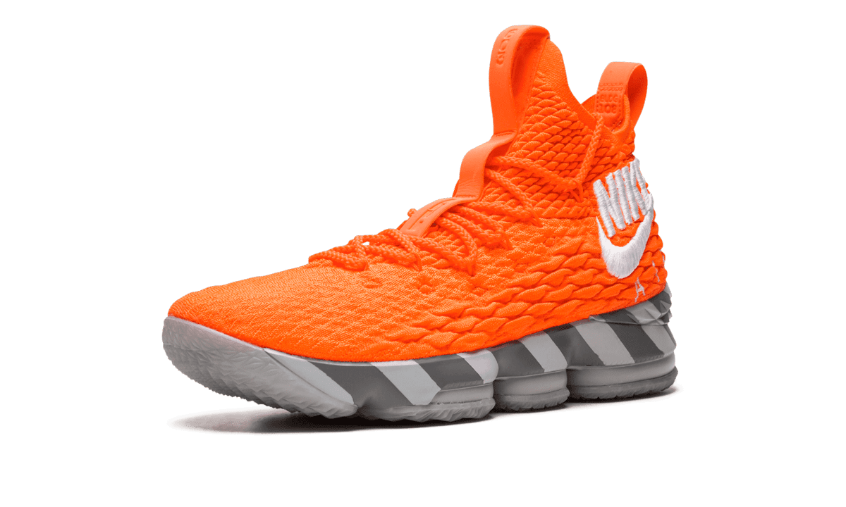NIKE MENS Lebron XV KS2A "Orange Box" AR5125 800 AR5125 800 from Stadium Goods