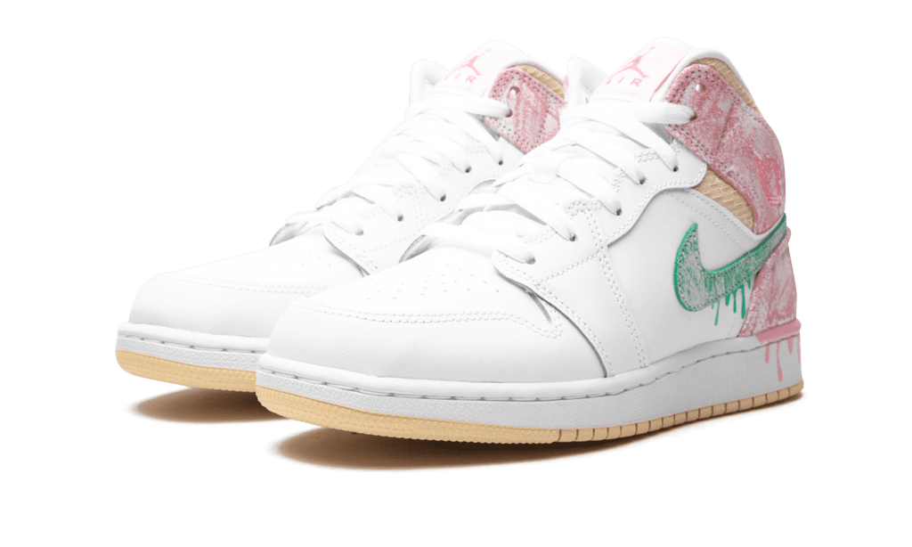 JORDAN GRADE SCHOOL Air Jordan 1 Mid SE GS "Ice Cream" DD1666 100 DD1666 100 from Stadium Goods