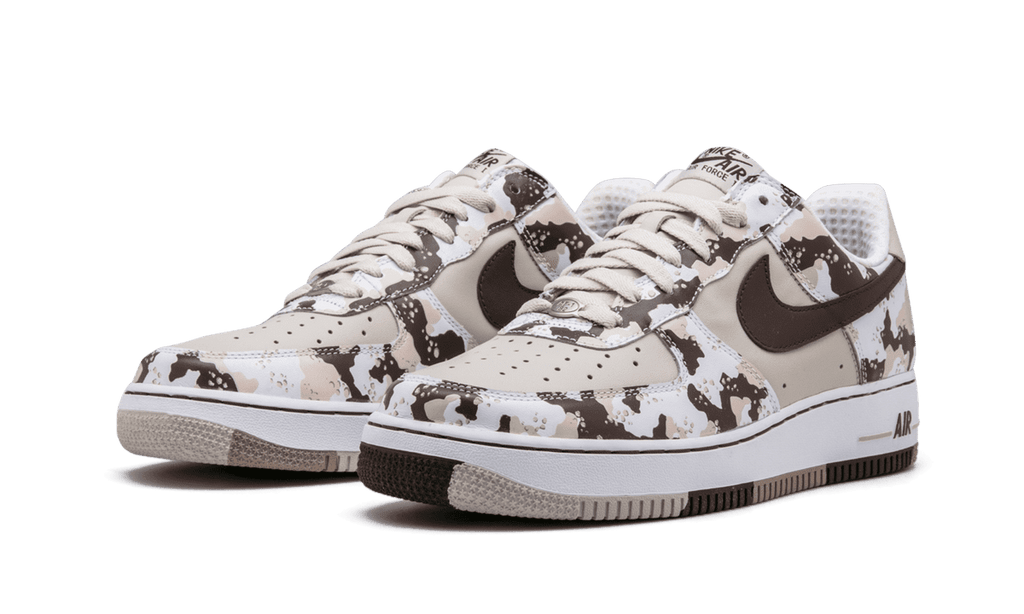 NIKE MENS Air Force 1 Premium "Desert Chip Camo" 313641 221 313641 221 from Stadium Goods