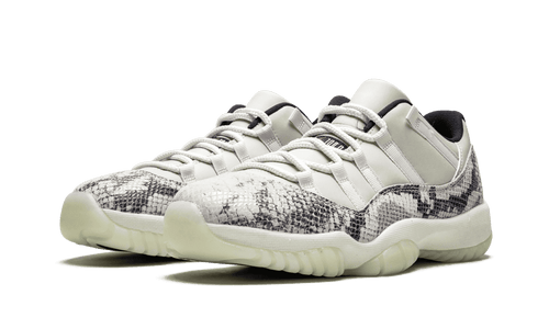 JORDAN MENS Air Jordan 11 Retro Low "Snakeskin Light Bone" CD6846 002 CD6846 002 from Stadium Goods