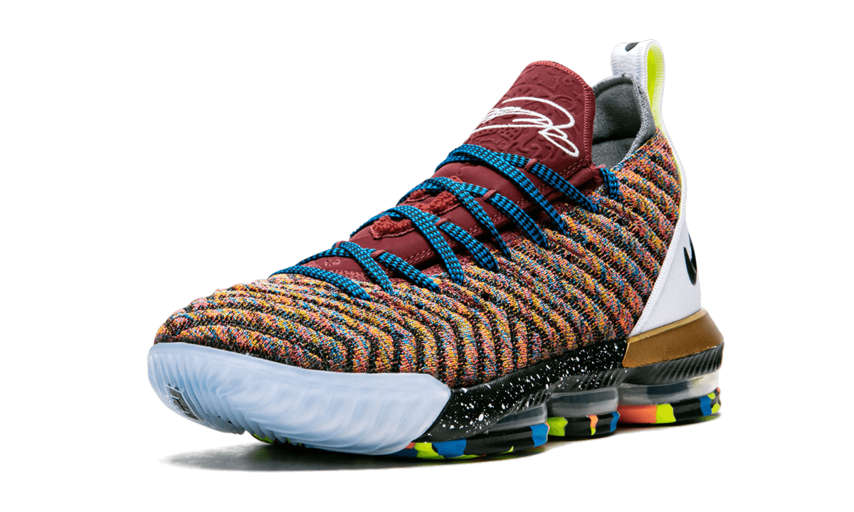 NIKE MENS Lebron 16 LMTD "What the - 1 thru 5" BQ6580 900 BQ6580 900 from Stadium Goods