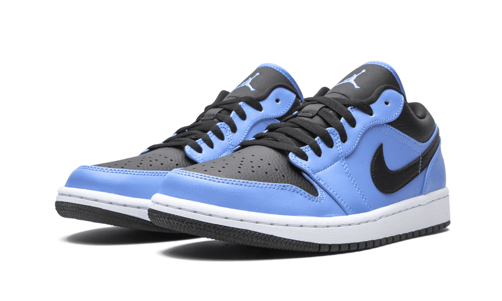 Jordan MENS Air Jordan 1 Low "University Blue / Black" 553558 403 from Stadium Goods