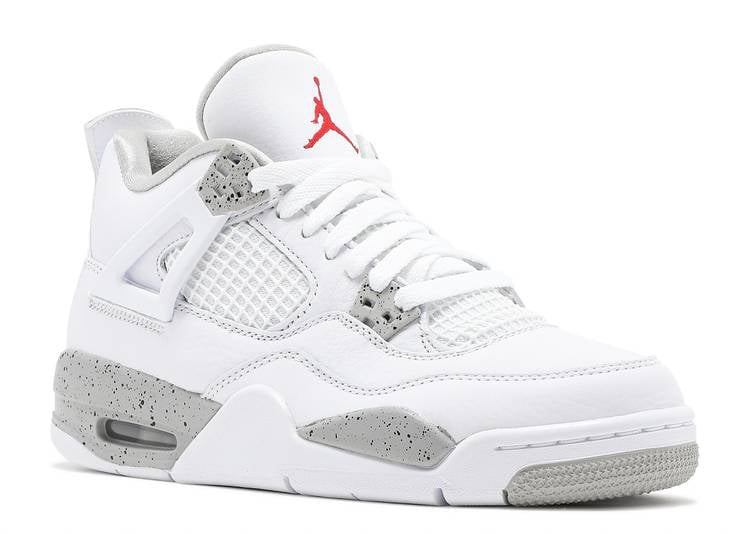 Air Jordan 4 Retro Gs 'White Oreo' - Dj4699-100 - Size 7Y - Big Kids