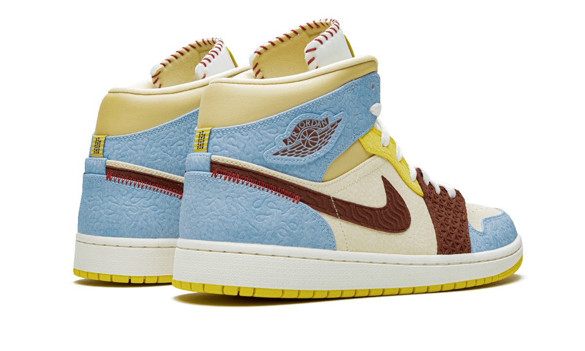 JORDAN MENS Air Jordan 1 Mid SE "Maison Chateau Rouge Fearless" CU2803 200 CU2803 200 from Stadium Goods