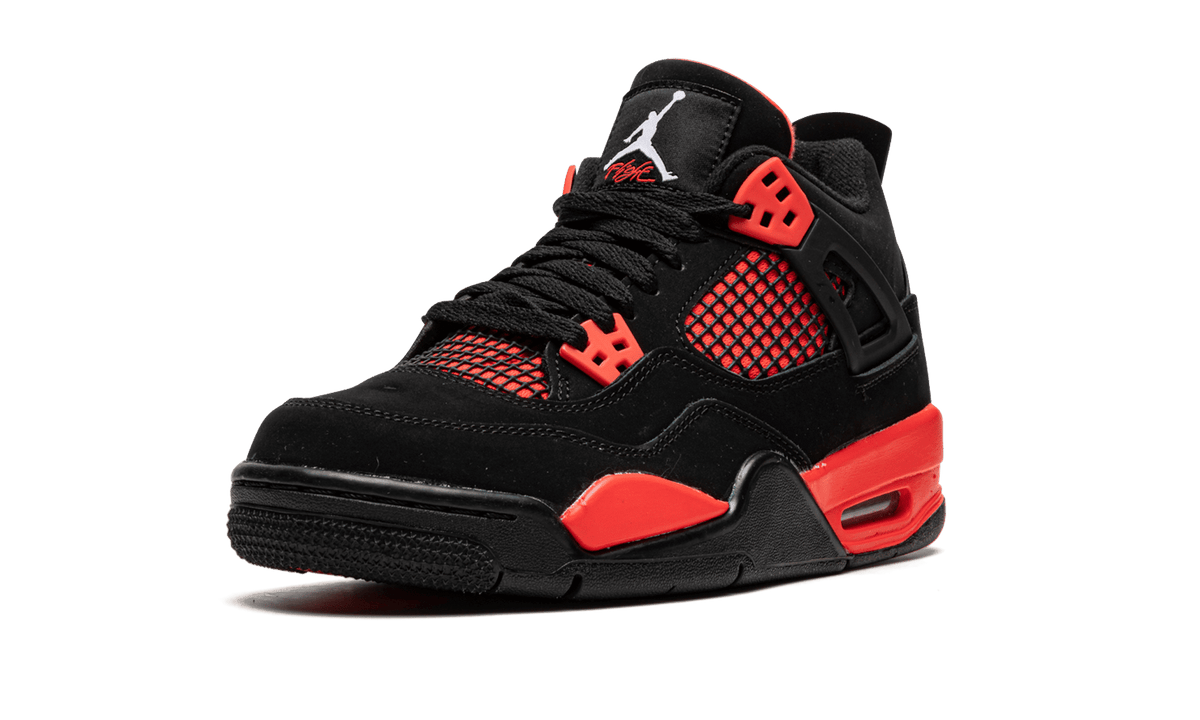 Jordan GRADE SCHOOL Air Jordan 4 Retro GS "Red Thunder" 408452 016 from Stadium Goods