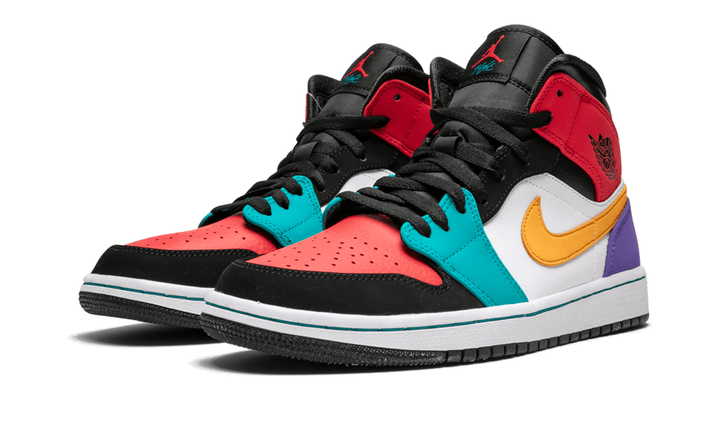 JORDAN MENS Air Jordan 1 Mid "Multicolor" 554724 125 from Stadium Goods