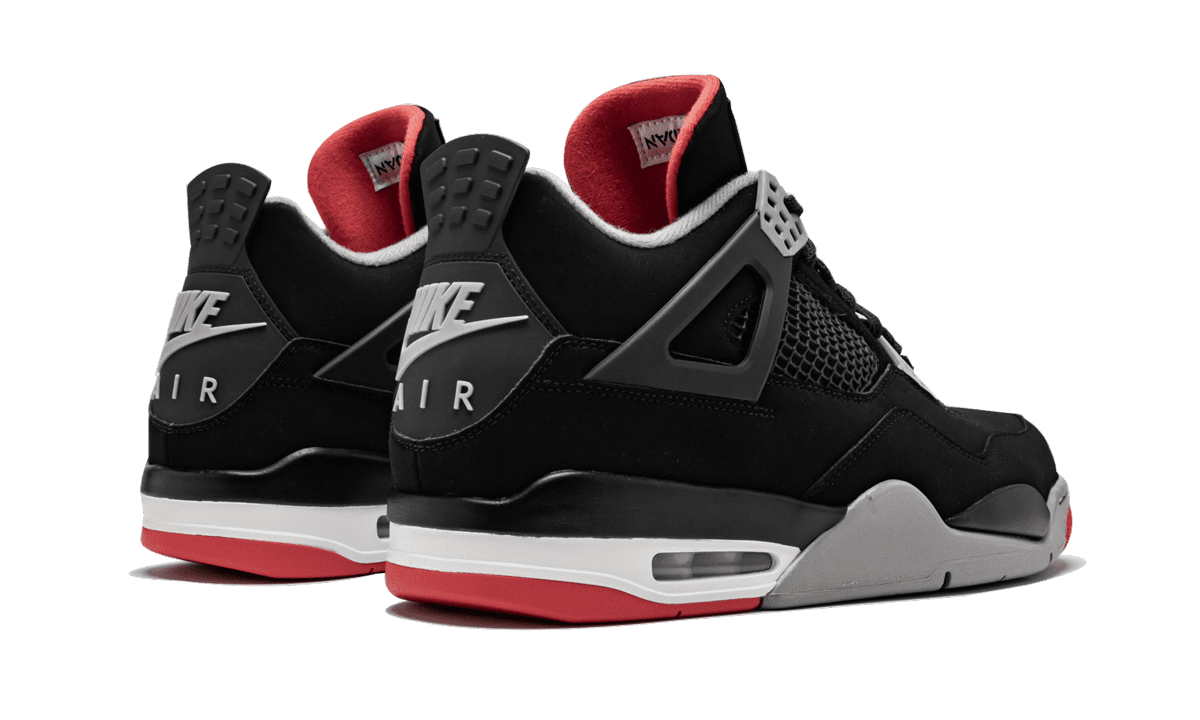 JORDAN MENS Air Jordan 4 Retro "Bred 2019" 308497 060 308497 060 from Stadium Goods