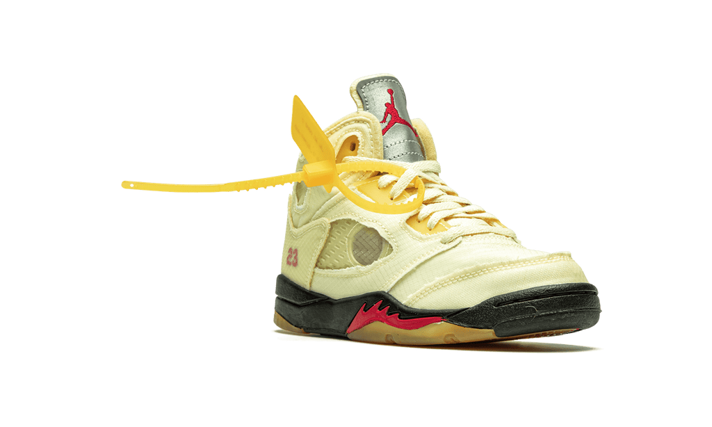 JORDAN PRE SCHOOL Air Jordan 5 Retro SP PS "Off-White - Sail" CV4827 100 CV4827 100 from Stadium Goods