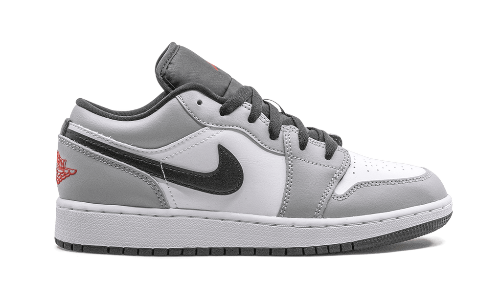 JORDAN GRADE SCHOOL Air Jordan 1 Low GS "Light Smoke Grey" 553560 030 553560 030 from Stadium Goods
