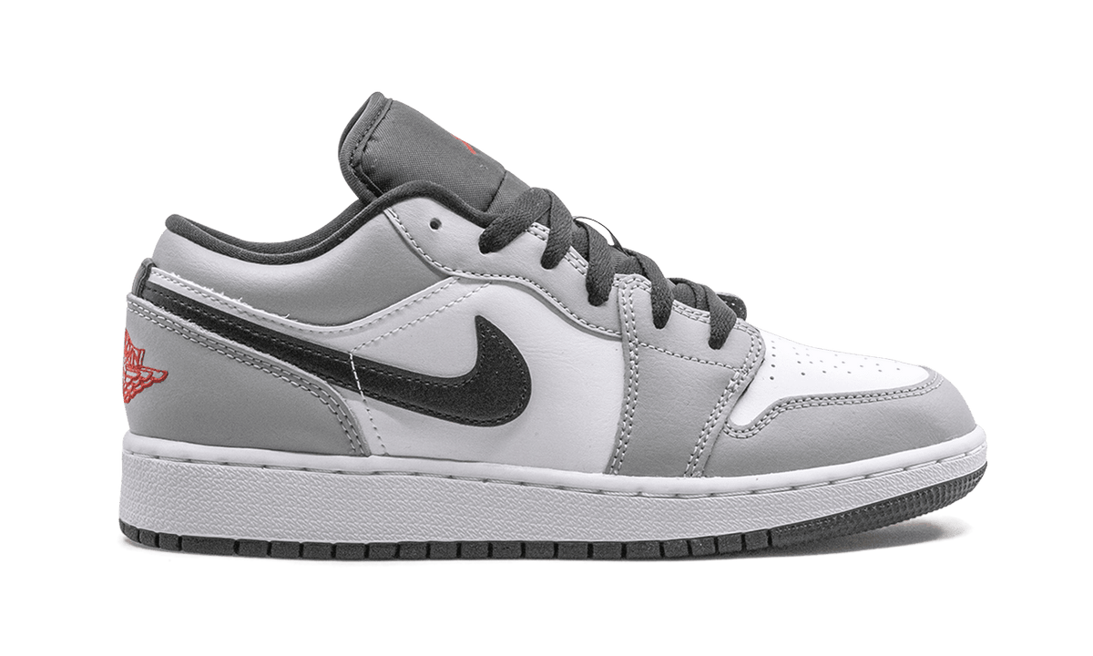 JORDAN GRADE SCHOOL Air Jordan 1 Low GS "Light Smoke Grey" 553560 030 553560 030 from Stadium Goods