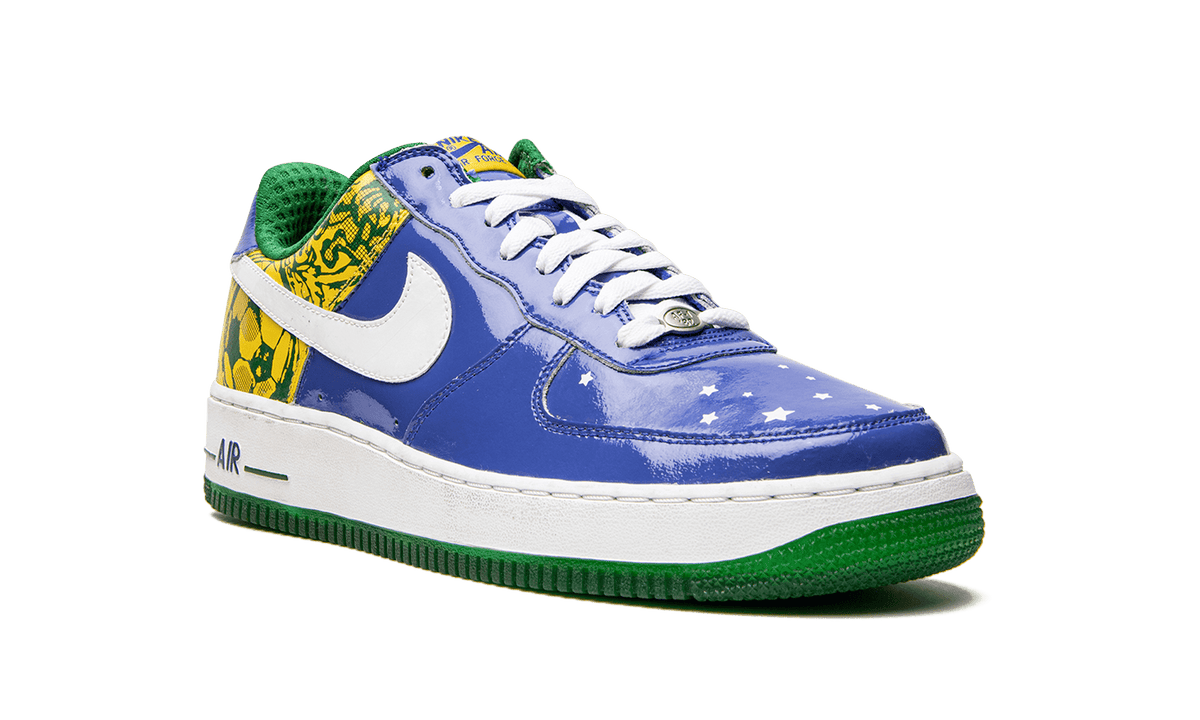 NIKE MENS Air Force 1 PRM "Ronaldinho" 313983 411 313983 411 from Stadium Goods
