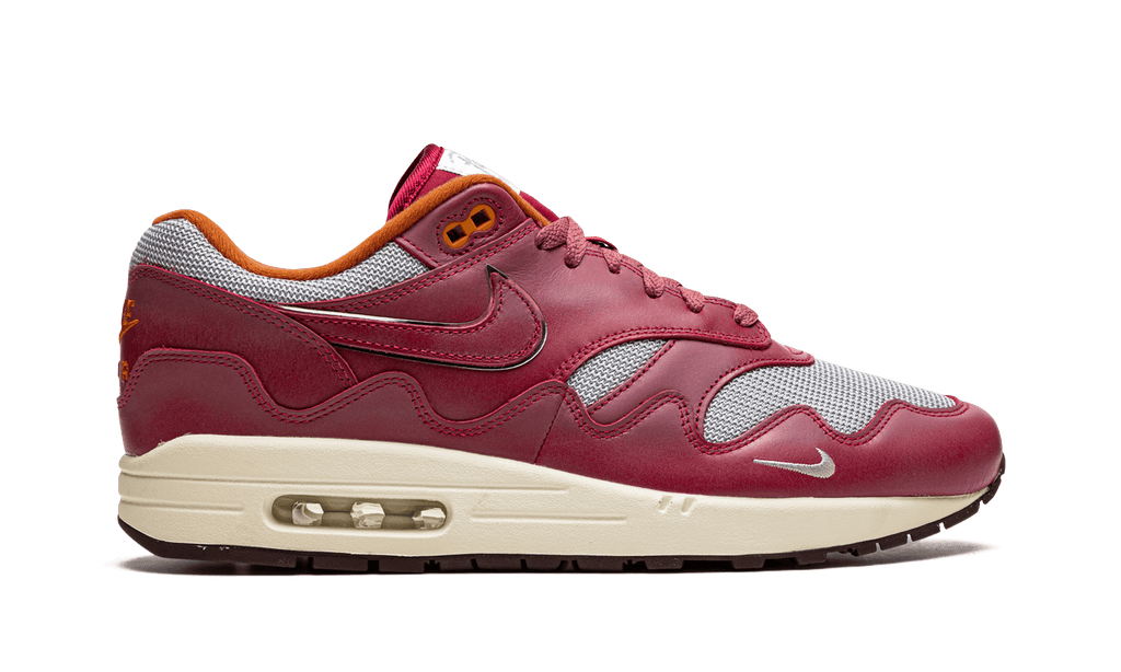 NIKE MENS Air Max 1 "Patta - Rush Maroon" DO9549 001 DO9549 001 from Stadium Goods