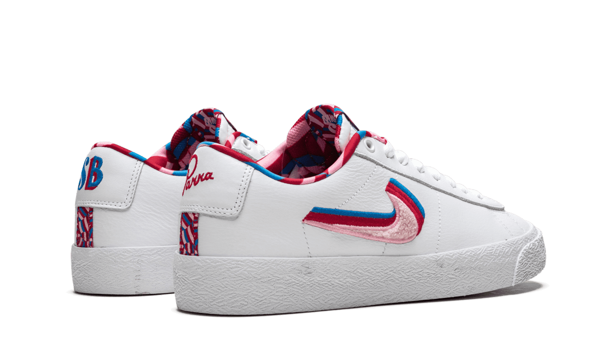 NIKE MENS SB Blazer Low GT "Parra" CN4507 100 CN4507 100 from Stadium Goods