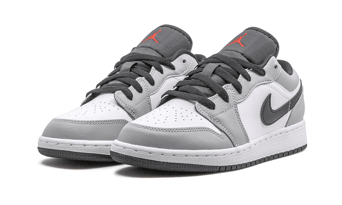 JORDAN GRADE SCHOOL Air Jordan 1 Low GS "Light Smoke Grey" 553560 030 553560 030 from Stadium Goods