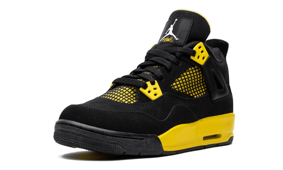 Air Jordan 4 Retro GS "Thunder" 408452 008 from Stadium Goods