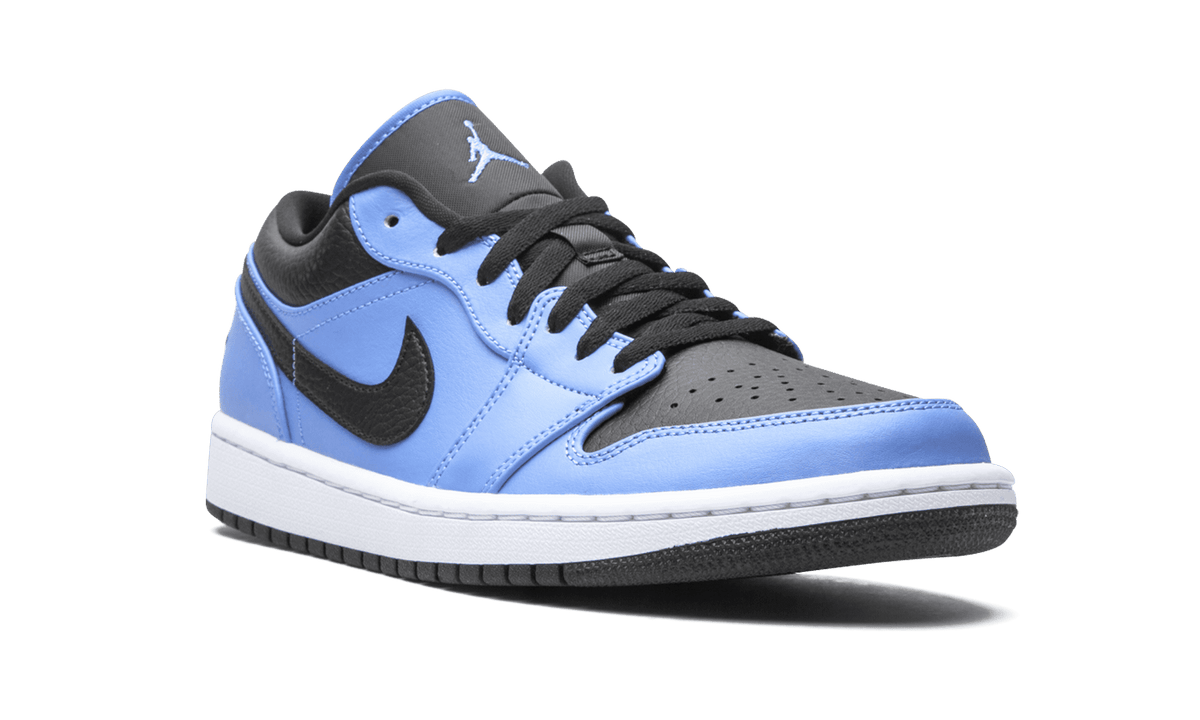 Jordan MENS Air Jordan 1 Low "University Blue / Black" 553558 403 from Stadium Goods