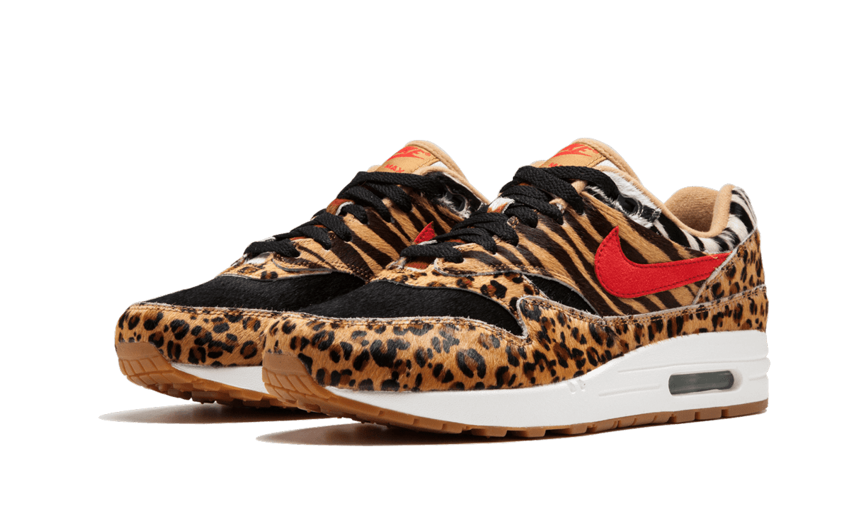 NIKE MENS Air Max 1 DLX "Atmos Animal Pack 2.0" AQ0928 700 AQ0928 700 from Stadium Goods