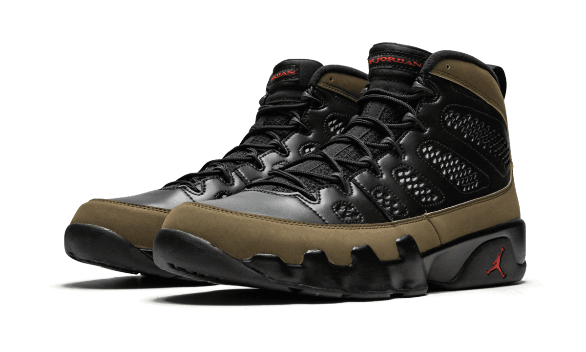 JORDAN MENS Air Jordan 9 Retro "Olive" 302370 020 302370 020 from Stadium Goods