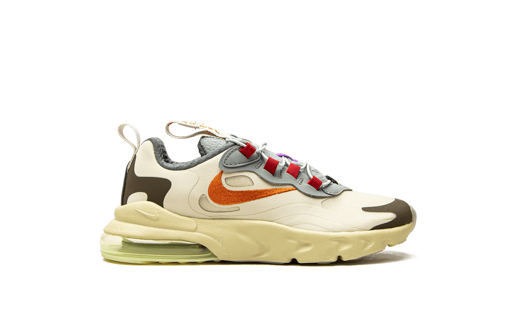 NIKE PRE SCHOOL Air Max 270 React PS "Travis Scott - Cactus Trails" CV2414 200 from Stadium Goods