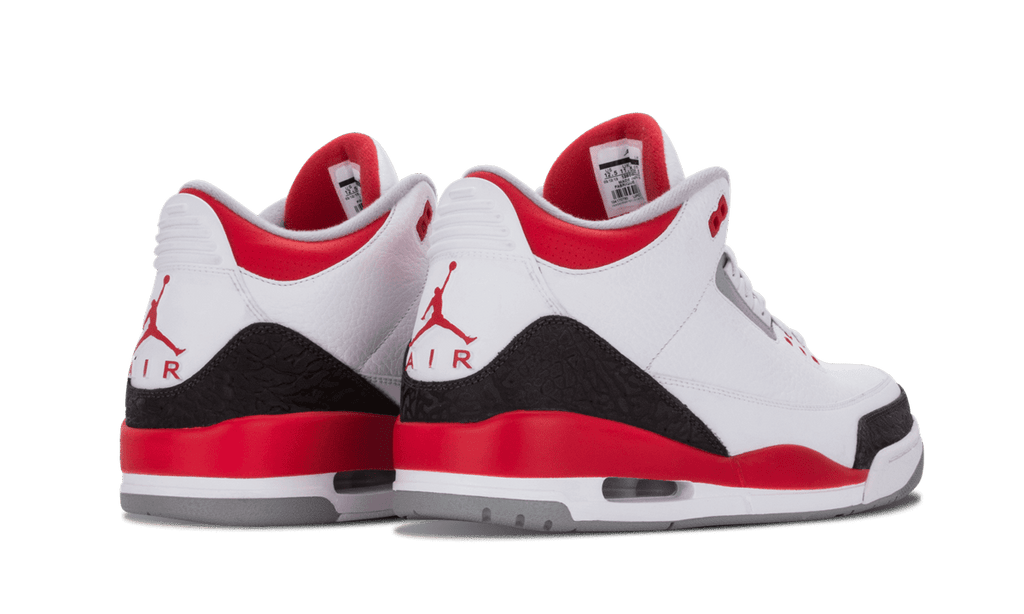 JORDAN MENS Air Jordan 3 Retro "Fire Red" 136064 120 136064 120 from Stadium Goods