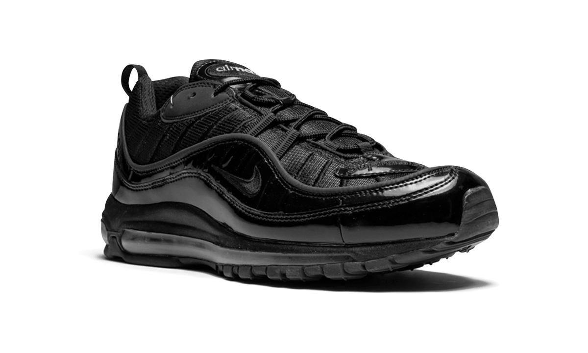 NIKE MENS Air Max 98 "Supreme - Black" 844694 001 from Stadium Goods