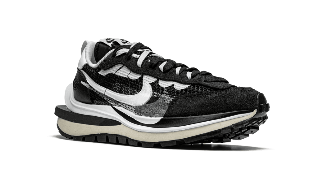 NIKE MENS VaporWaffle "Sacai - Black White" CV1363 001 from Stadium Goods