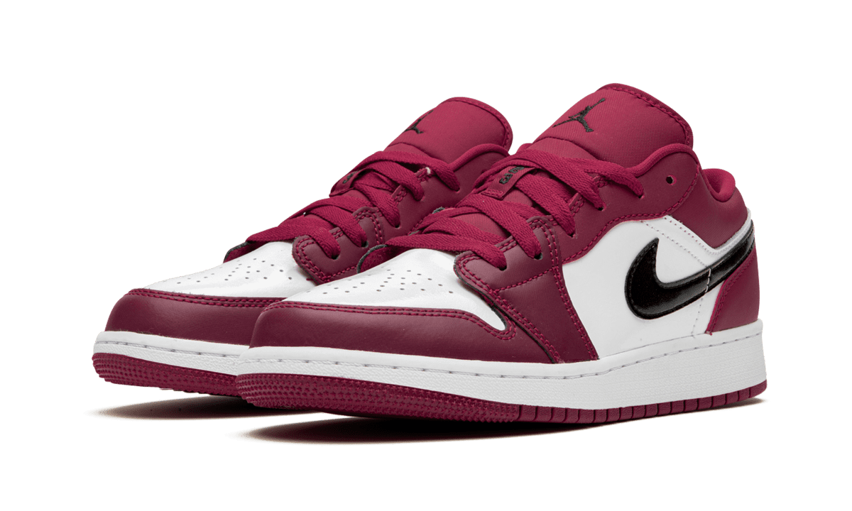 JORDAN GRADE SCHOOL Air Jordan 1 Low GS "Noble Red" 553560 604 from Stadium Goods