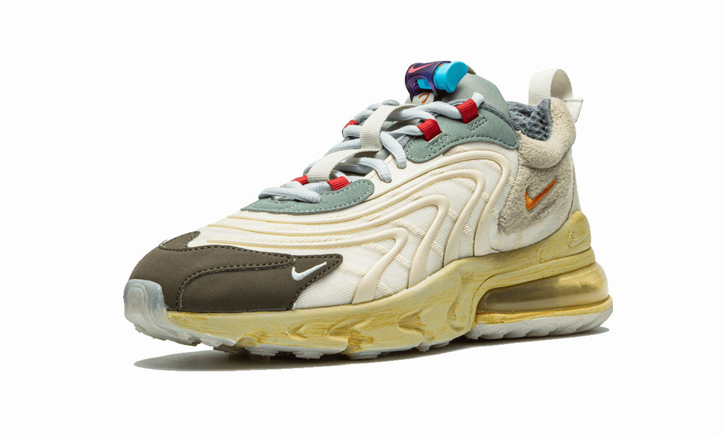 NIKE MENS Air Max 270 React "Travis Scott - Cactus Trails" CT2864 200 from Stadium Goods