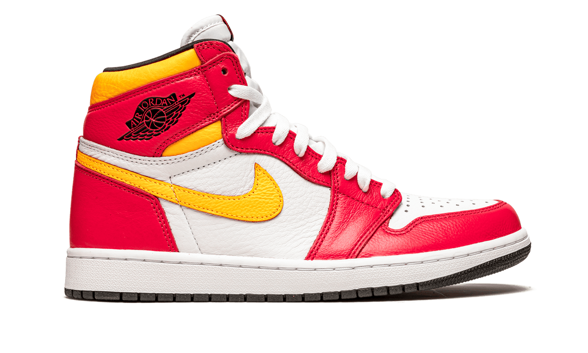 Jordan MENS Air Jordan 1 High OG "Light Fusion Red" 555088 603 from Stadium Goods