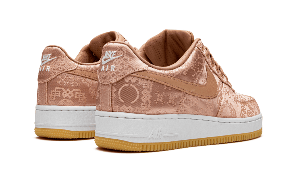 NIKE MENS Air Force 1 PRM "CLOT - Rose Gold Silk" CJ5290 600 CJ5290 600 from Stadium Goods
