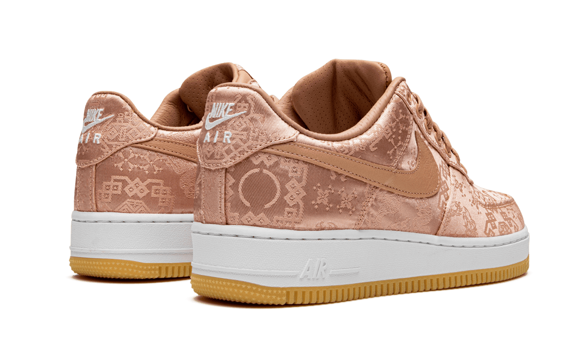 NIKE MENS Air Force 1 PRM "CLOT - Rose Gold Silk" CJ5290 600 CJ5290 600 from Stadium Goods