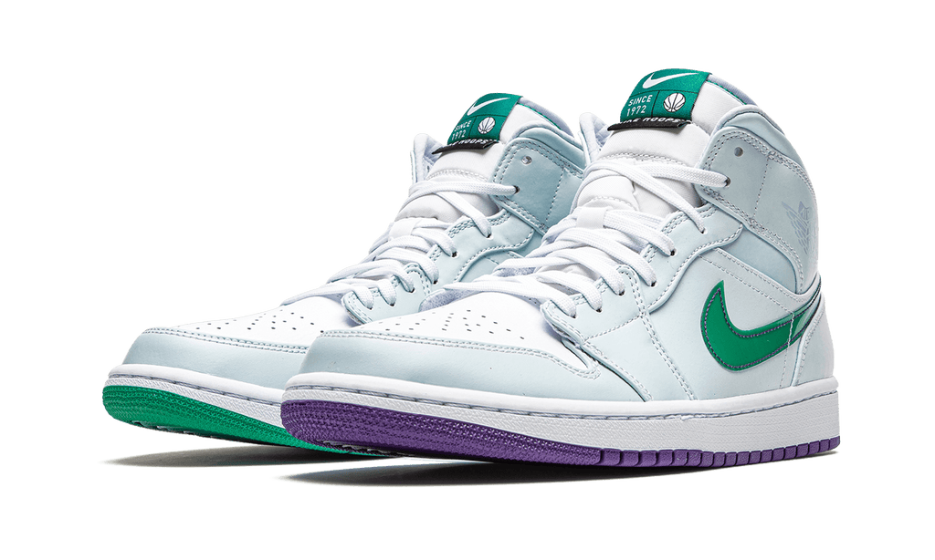 JORDAN MENS Air Jordan 1 Mid "Nike Hoops - Luka Doncic" CW5853 100 CW5853 100 from Stadium Goods