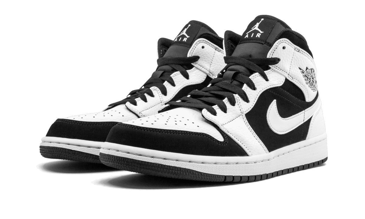 JORDAN MENS Air Jordan 1 Mid "Tuxedo" 554724 113 554724 113 from Stadium Goods