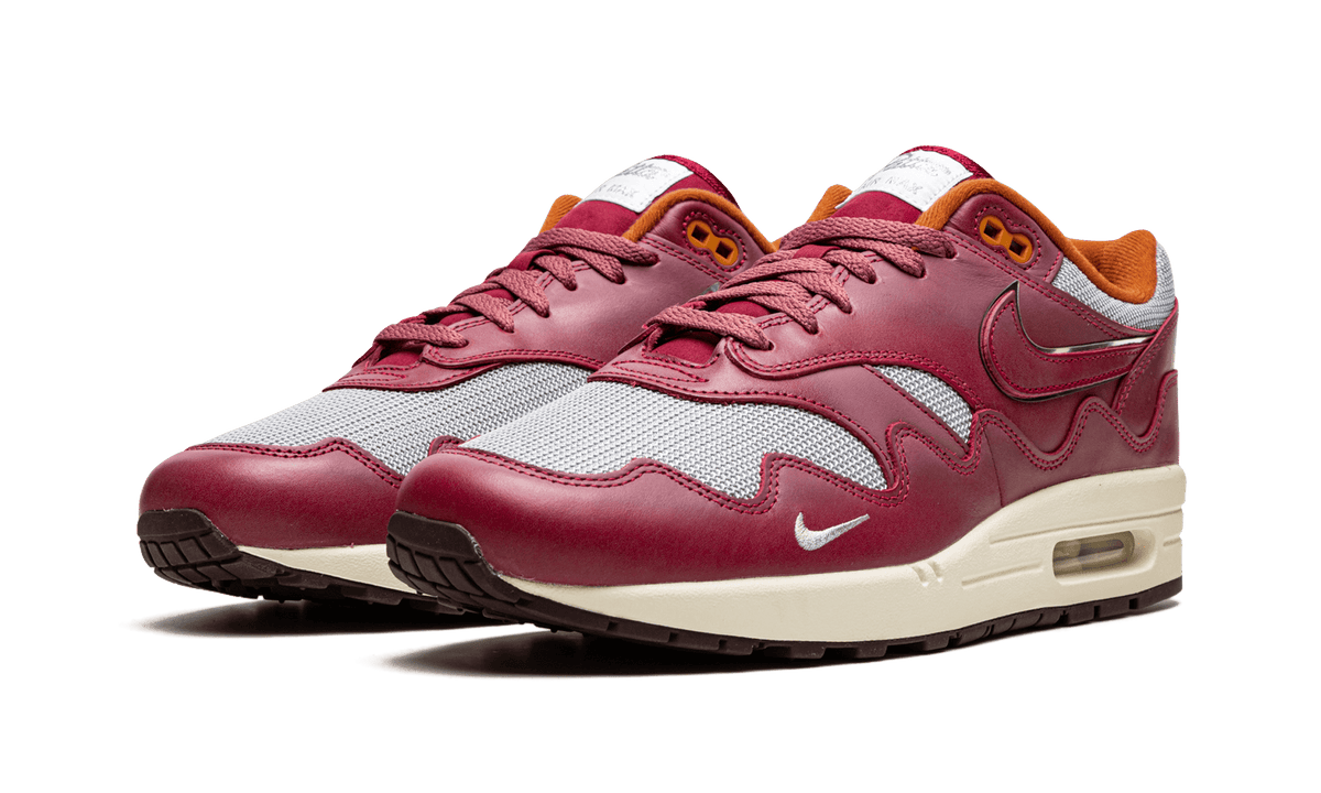 NIKE MENS Air Max 1 "Patta - Rush Maroon" DO9549 001 DO9549 001 from Stadium Goods
