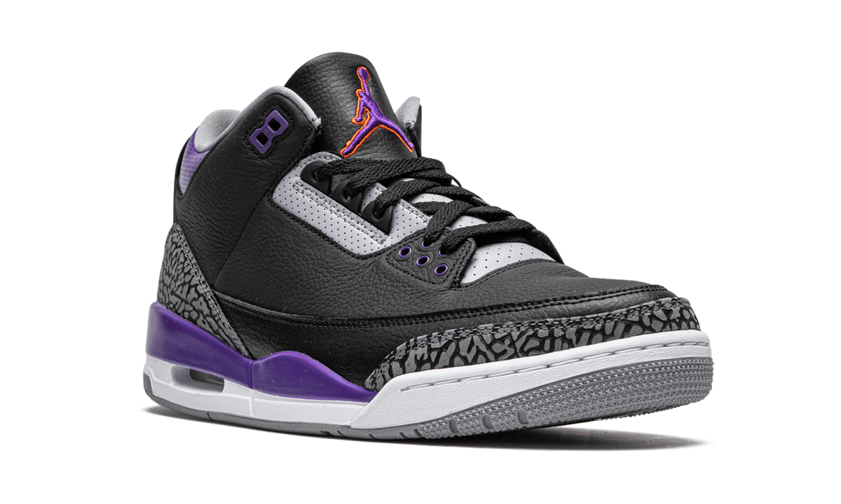 Jordan MENS Air Jordan 3 Retro "Court Purple" CT8532 050 from Stadium Goods