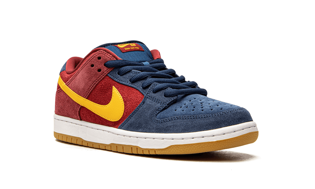 NIKE MENS SB Dunk Low "Barcelona" DJ0606 400 DJ0606 400 from Stadium Goods