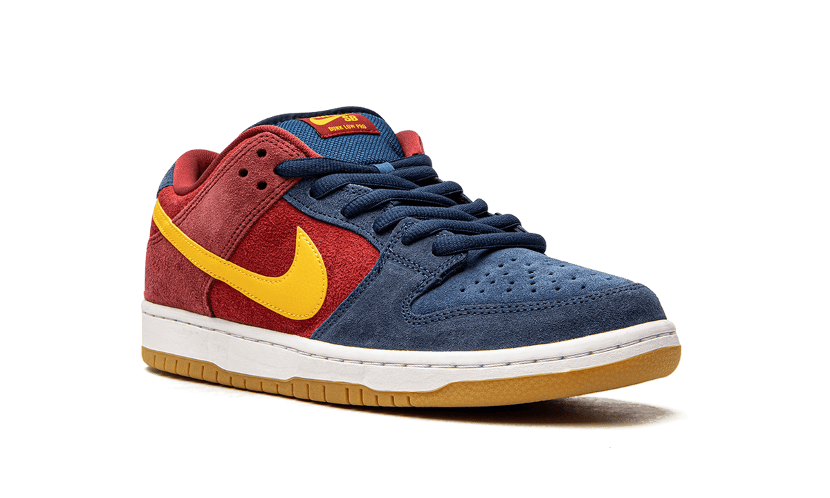 NIKE MENS SB Dunk Low "Barcelona" DJ0606 400 DJ0606 400 from Stadium Goods