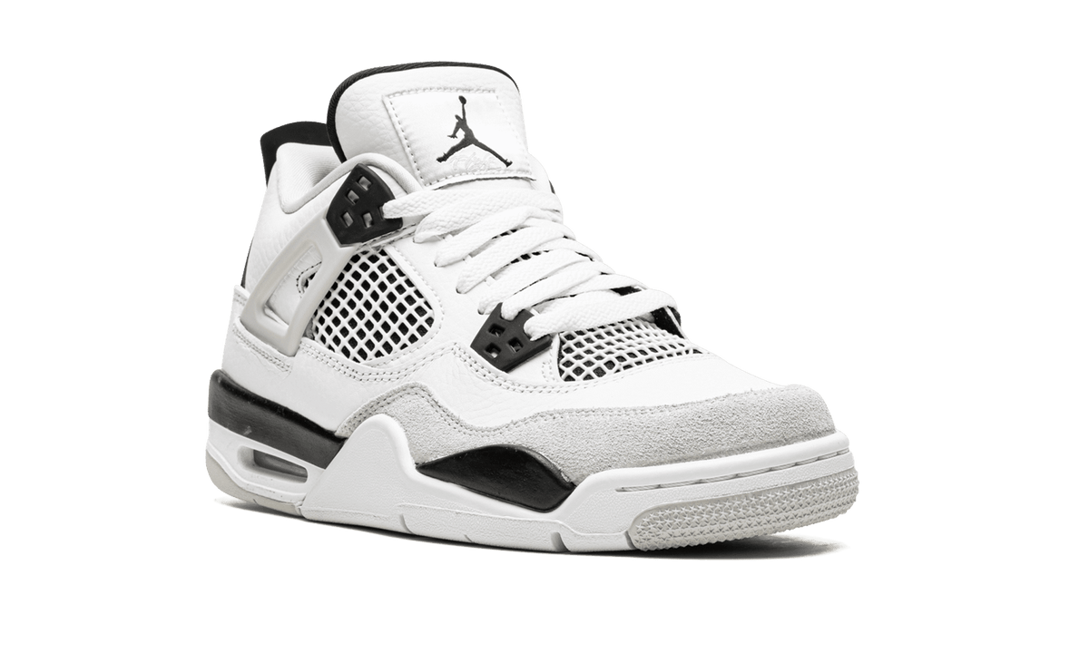 JORDAN GRADE SCHOOL Air Jordan 4 Retro GS "Military Black" 408452 111 408452 111 from Stadium Goods