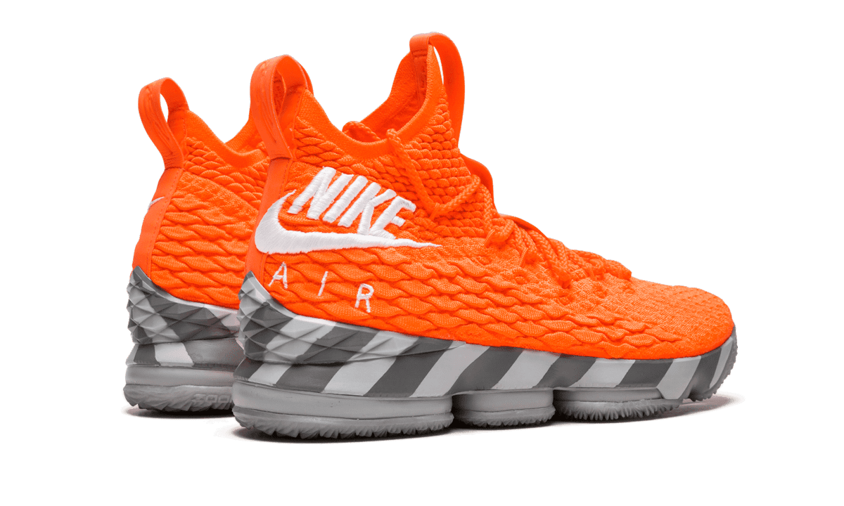 NIKE MENS Lebron XV KS2A "Orange Box" AR5125 800 AR5125 800 from Stadium Goods