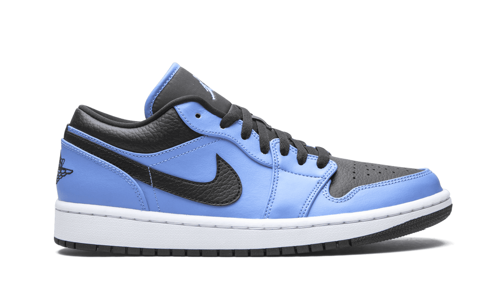 Jordan MENS Air Jordan 1 Low "University Blue / Black" 553558 403 from Stadium Goods